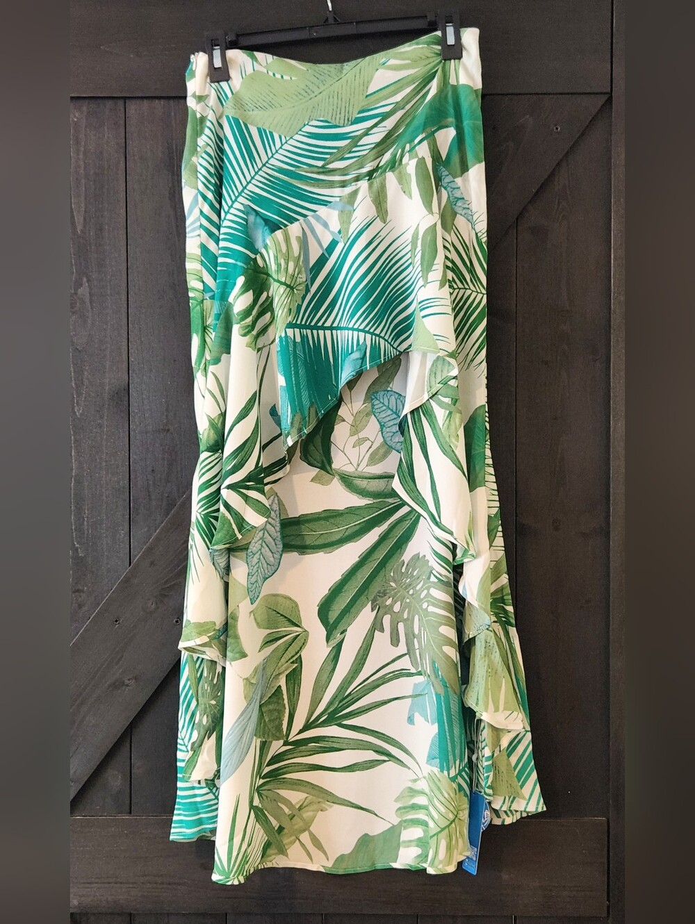 CUPSHE Fitted High-Low Ruffle Skirt - Picture 4 of 6